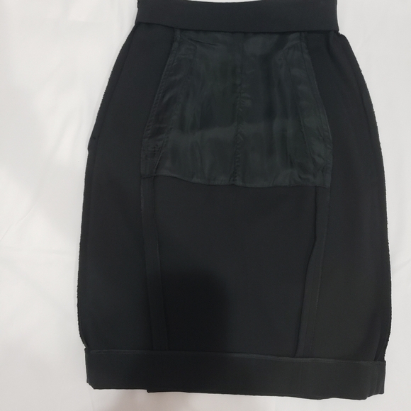 683- Balenciaga Black Pencil Skirt Women’s Size 36 EU S US Made in Italy - Picture 12 of 14